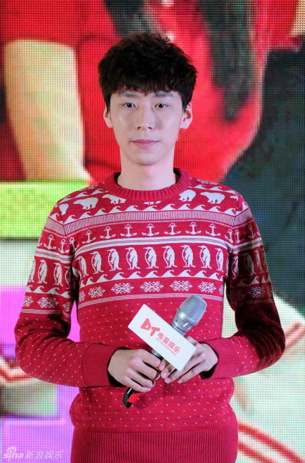 组图:三少现身《123新年好》首发新闻发布会