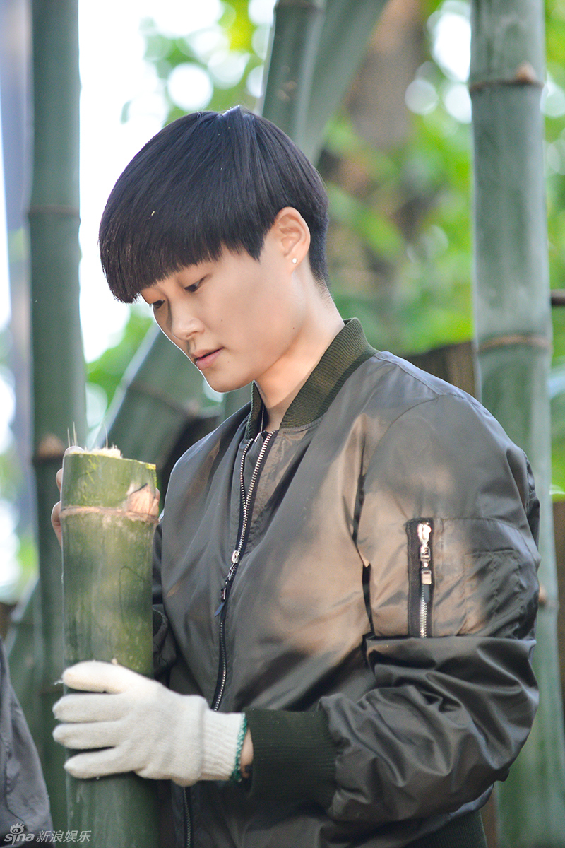 组图：倪妮黄轩变兽医助手 李宇春熊猫馆认亲