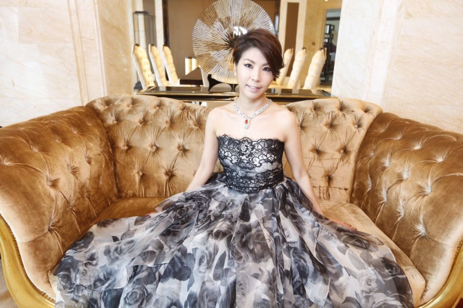 组图：许茹芸水墨长裙端庄气质 计划明年生小孩