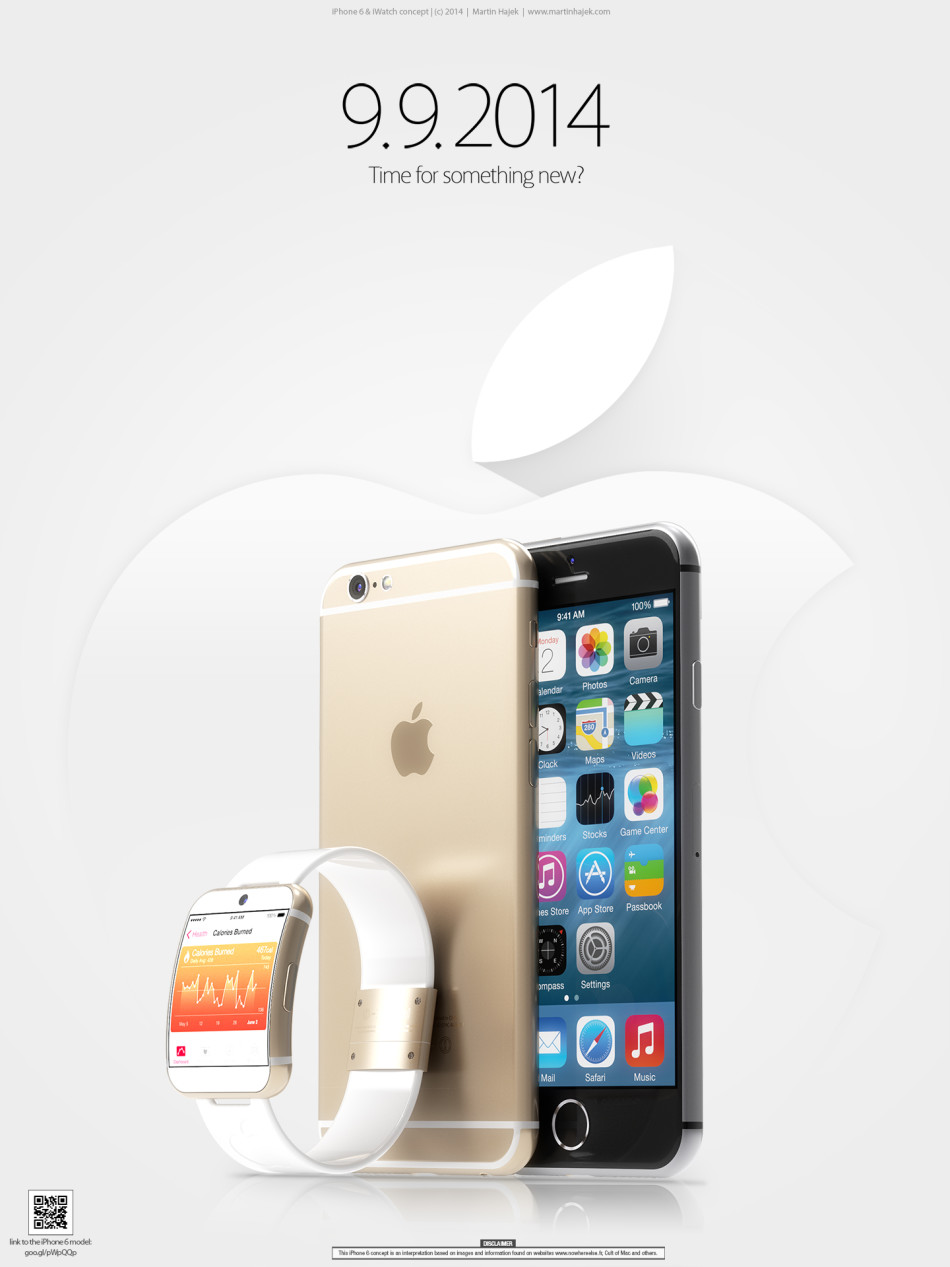 iPhone 6��iWatch������Ⱦͼ��