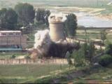 朝鲜炸毁一个宁边核设施冷却塔