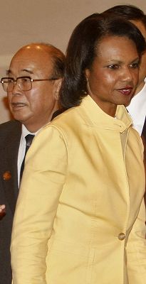 赖斯会见朝外相气氛“非常好”