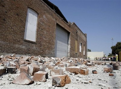 美国南加利福尼亚发生地震