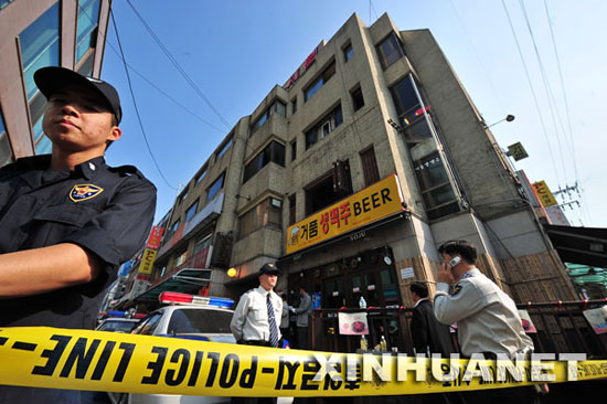 首尔男子纵火砍死6人 受害者多是中国女性