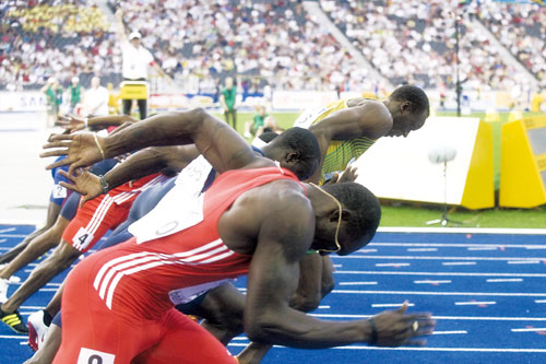 9秒58!博尔特再创百米记录