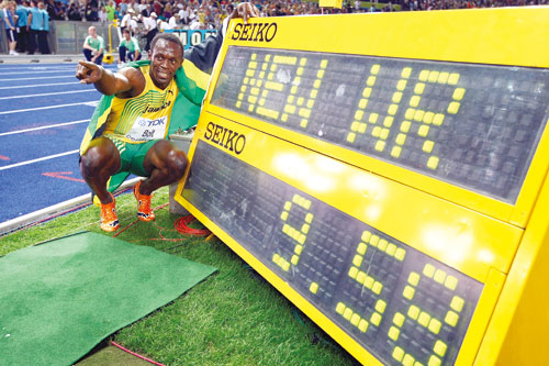 博尔特60米记录_女子60米世界纪录
