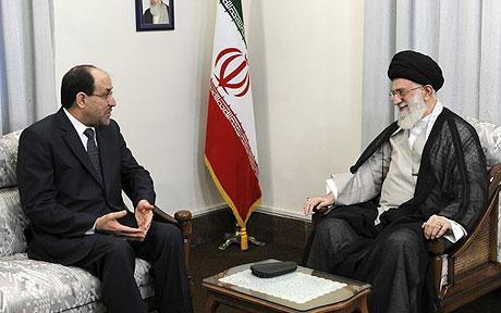 伊拉克总理马利基访问伊朗(图)