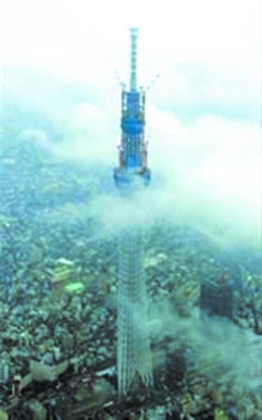 世界最高电视塔东京天空树高度破六百米