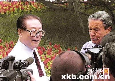 华莱士曾对话两代中国领导人
