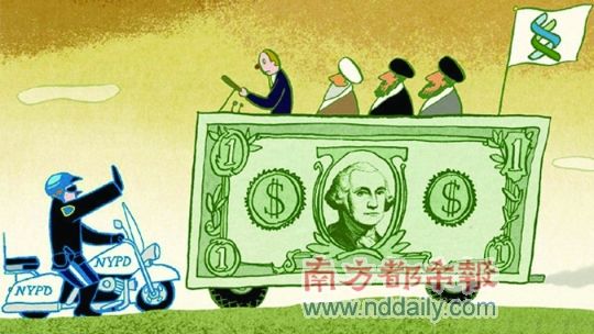 美国连出重手挑起伦敦纽约之争
