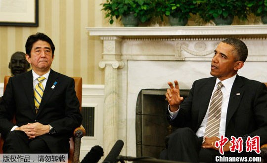奥巴马24日至25日访问日本 只在东京逗留一晚