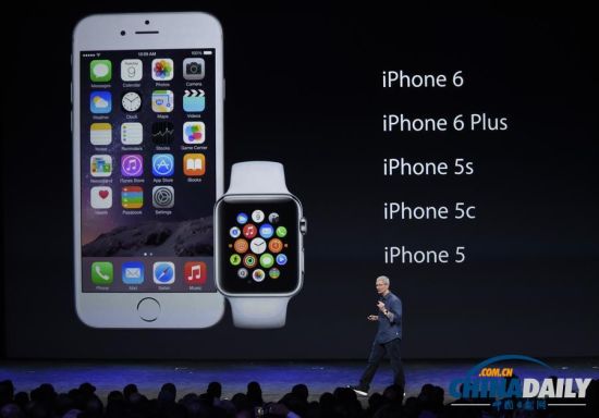 苹果公司推出新款手机和手表 合约机售价199美