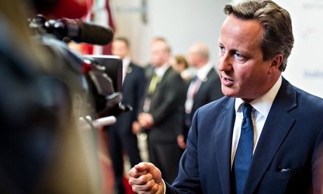 资料图：英国首相卡梅伦。