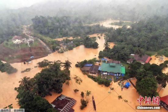 马来西亚水灾急剧恶化21条水坝水位急速上升