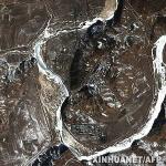 图文：2002年2月22日的宁边核设施卫星照片