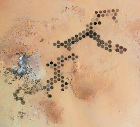 图文:亚沙漠灌溉农业区