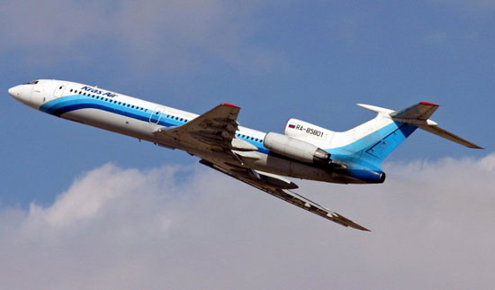 组图:前苏联图波列夫设计局图-154中型客机