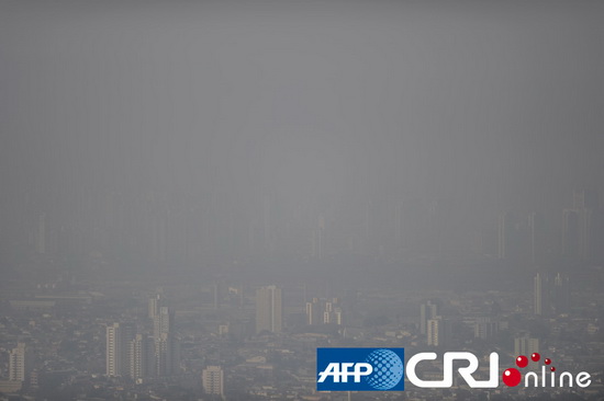 巴西圣保罗41天未下雨 市区空气重度污染(组图)