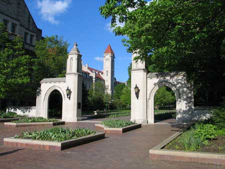 Campus of Indiana University (Sample Gates)