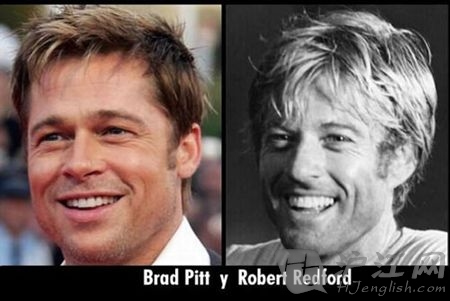 Brad Pitt and Robert Redford