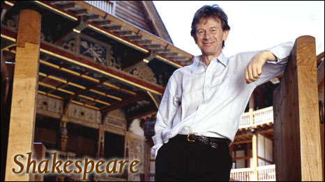 Michael Wood at the Globe Theatre