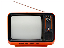 A television set