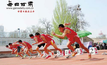 甘肃高考体育统考24日举行 人数创新高(图)