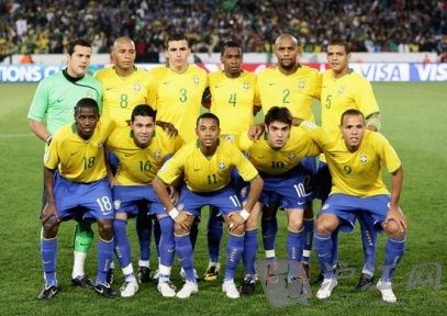 瑞银预测：南非世界杯巴西将夺冠