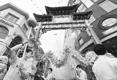 实拍比利时钻石城的唐人街(图)