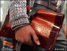 London Fashion Week, a Topman bag 