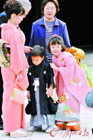 11月15日则是日本特定年龄儿童的儿童节。图