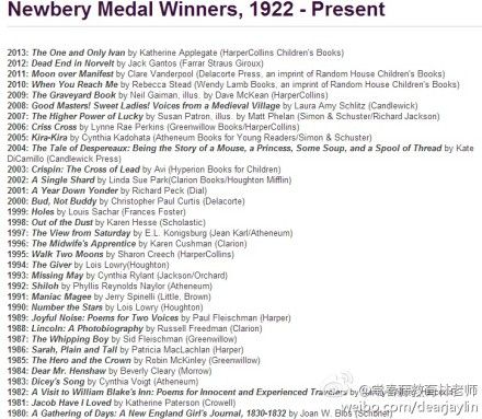 Newbery Award 鼮б