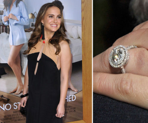 Natalie Portman got engaged to her Black Swan costar Benjamin Millepied in December 2010. 򡤲201012ڡ졷еĴ Benjamin Millepied 顣