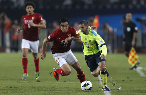 The 2013 AFC Champions League final between Guangzhou Evergrande and FC Seoul is held in Guangzhou, South China's Guangdongprovince, on Nov 9, 2013. 11920:002013ǹλغڹչᣬݺӭս׶FCӡ