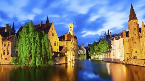 Belgium's famed city of Bruges offers a fairytale backdrop for romance. Source: ThinkStock