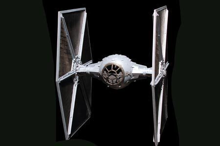 The sound of the TIE Fighter engines