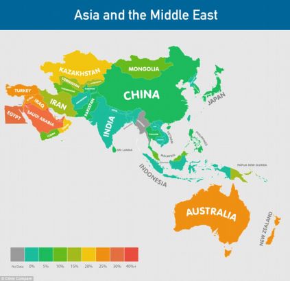 欧洲总人口是多少_读 世界部分地区人口分布图 , 回答问题. 1 亚 非 欧三大洲中(3)