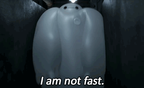 I am not fast.