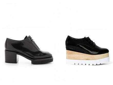 Opt for platform shoes