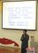 中华吟诵学会会员廖绪良对南宁市碧翠园学校的老师进行培训
