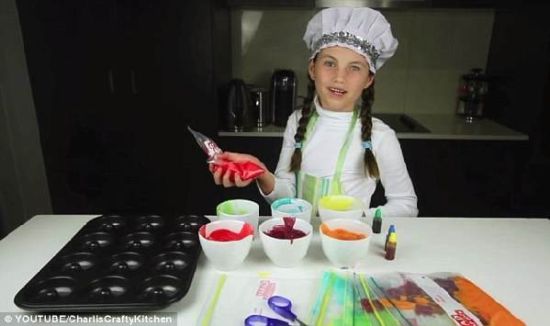 澳大利亚8岁女孩网上教烹饪 月入79万