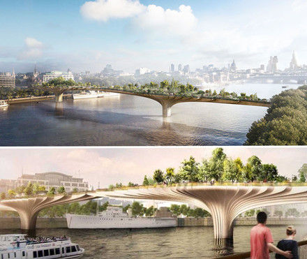 3.Garden Bridge, UK