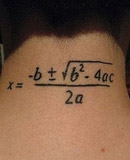 理科生让人无语的纹身