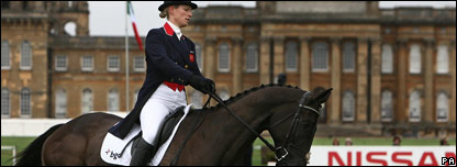 Zara Phillips riding