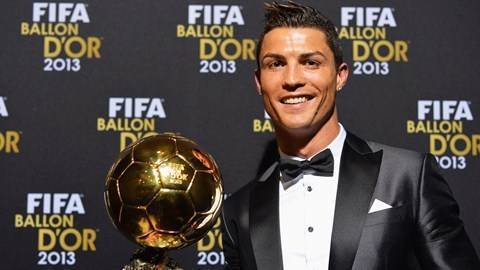 The winner of Ballon d'Or 2013: Cristiano Ronaldo