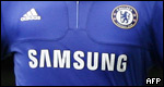 Chelsea shirt close up