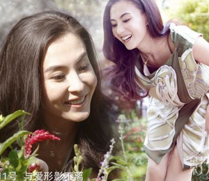 张柏芝《影子爱人》变身灰姑娘 尽显阳光笑容