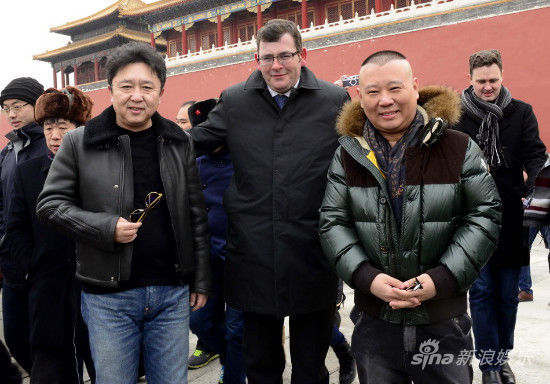 郭德纲、于谦与安德鲁