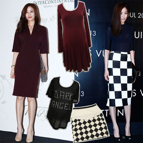 韩情脉脉:随李珉廷柳真搭配华丽外出装|李珉廷