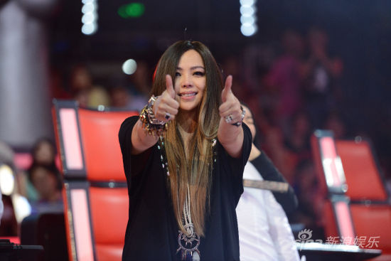 好声音 <em>真情张惠妹</em> 爱心给学员纠结给自己-北京